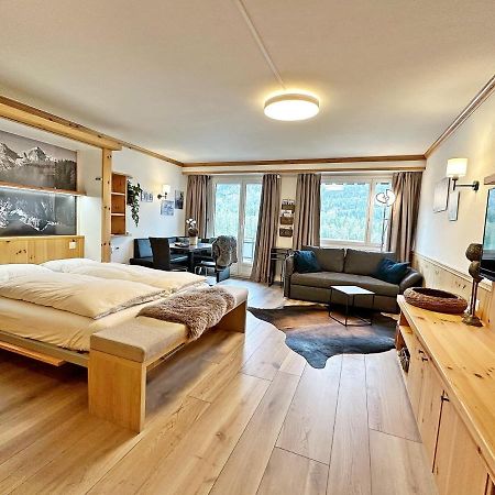 42M2 Alpenschick Mit Balkon, Ausblick, Pool - E405 Appartement Sankt Moritz Buitenkant foto