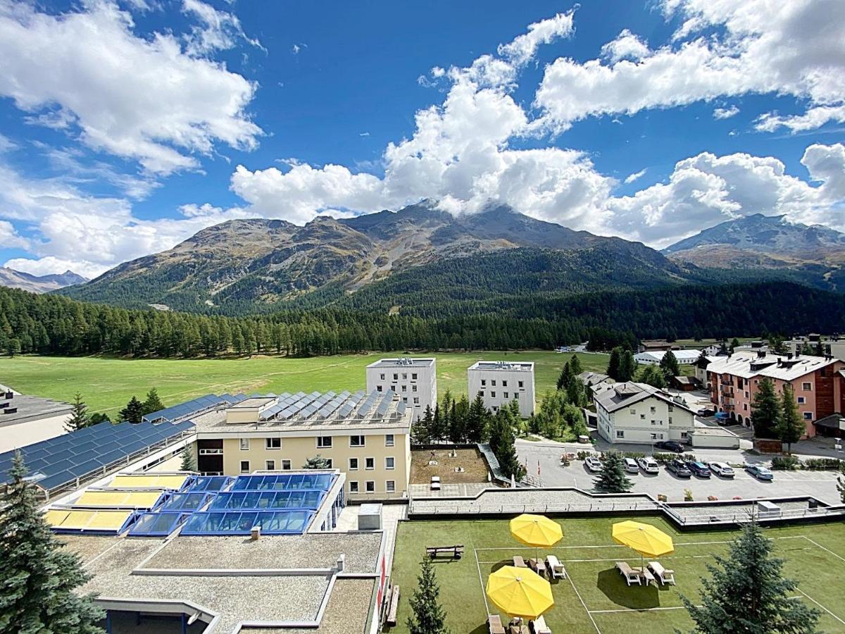 42M2 Alpenschick Mit Balkon, Ausblick, Pool - E405 Appartement Sankt Moritz Buitenkant foto