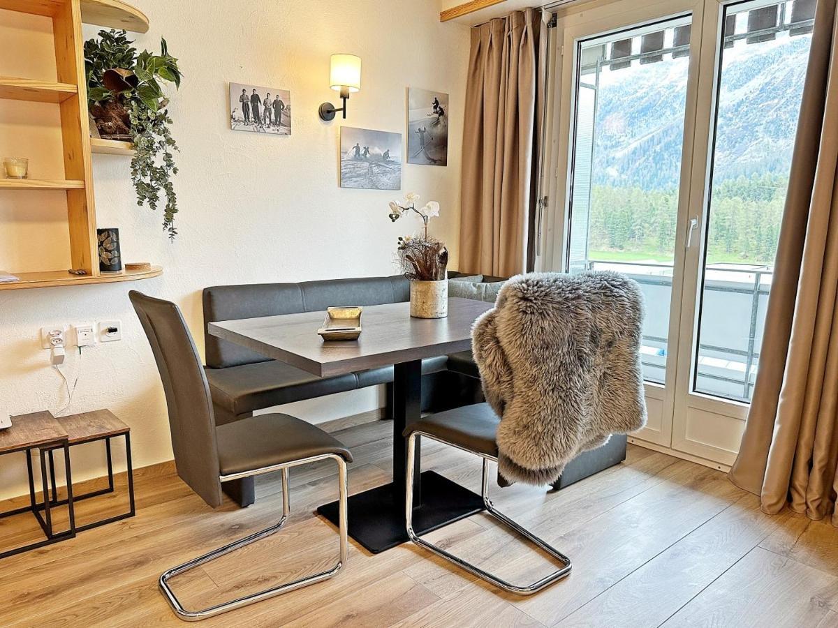 42M2 Alpenschick Mit Balkon, Ausblick, Pool - E405 Appartement Sankt Moritz Buitenkant foto