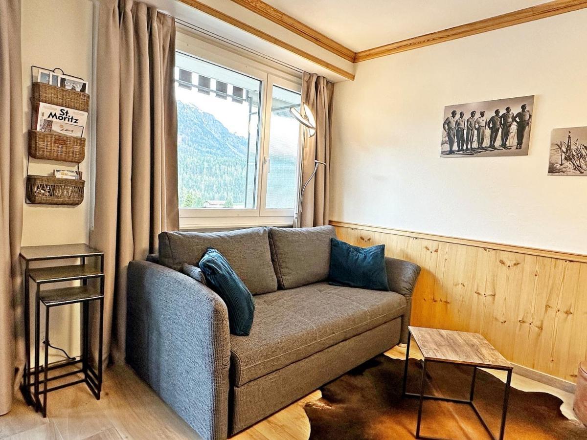 42M2 Alpenschick Mit Balkon, Ausblick, Pool - E405 Appartement Sankt Moritz Buitenkant foto